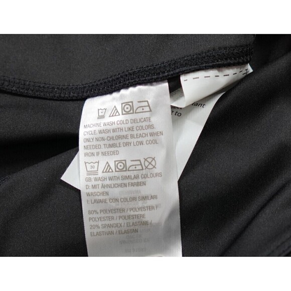 Soulgani Active Leggings Womens Petite XL Black Camo Print High-Waist Athleisure - Picture 11 of 13